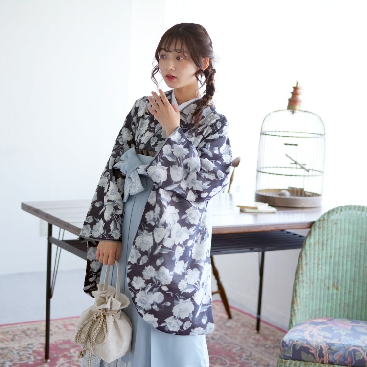 2尺袖着物 袴 17点セット(サブ5画像)