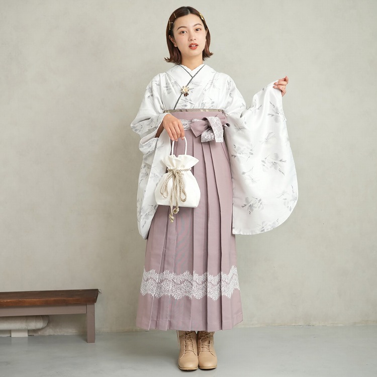 2尺袖着物 袴 17点セット(サブ2画像)